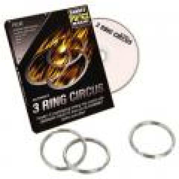 画像1: ＜ほぼ新品＞字幕・ トランプがメイン 「3RING CIRCUS」 (1)