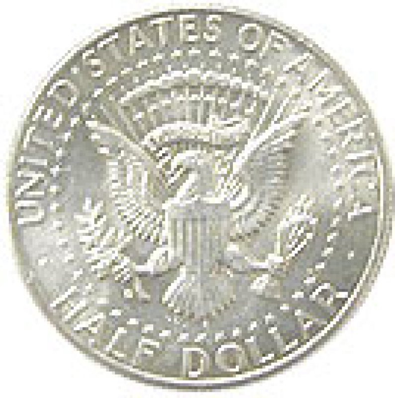 画像2: ＜ほぼ新品＞マジックの定番コイン「ハーフダラー」 (2)