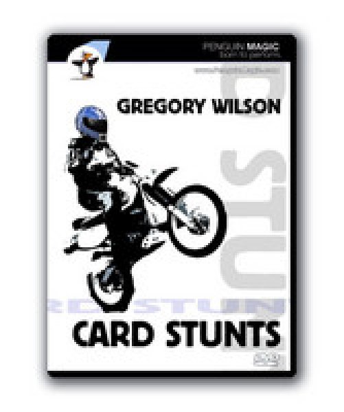 画像1: ＜ほぼ新品＞グレゴリーウィルソンのマジックキャッスルでのネタ「CARD STUNTS」 (1)