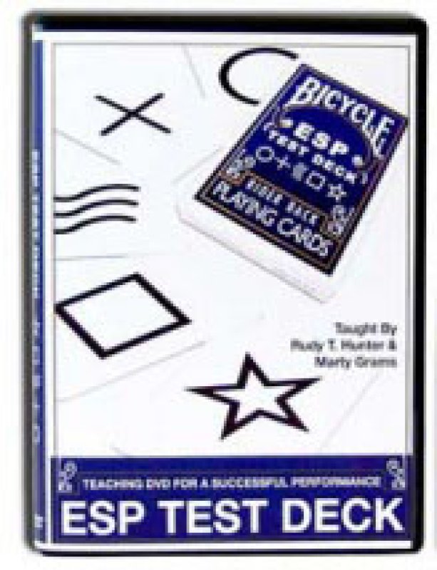 画像1: ＜ほぼ新品＞ＥＳＰカードの使い方「ESP TEST DECK」 (1)