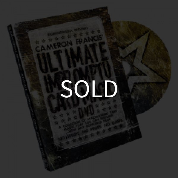 画像1: ＜ほぼ新品＞字幕・ いい意味でタイトル詐欺 「ULTIMATE IMPROMPTU CARD MAGIC」 (1)