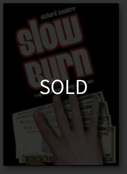 画像1: ＜ほぼ新品＞お札の綺麗な変化「SLOW BURN」 (1)