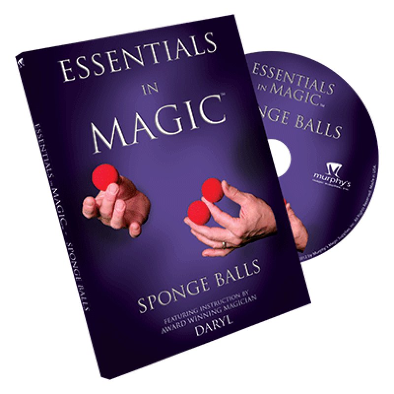 画像1: ＜ほぼ新品＞スポンジボールの入門に最適解「ESSENTIALS IN MAGIC SPONGE BALLS」 (1)