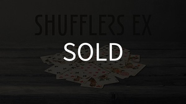 画像1: ＜レア中古手品＞新沼氏シャッフル「SHUFFLERS EX」 (1)