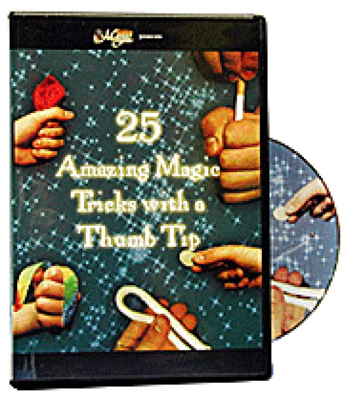 画像1: ＜ほぼ新品＞サムチップ「25　AMAZING MAGIC TRICKS WITH A THUMBTIP」 (1)