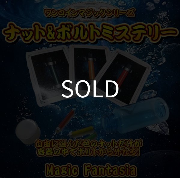 画像2: ＜ほぼ新品＞ 携帯性◎ メカなしでボルトからナットが外れる「ナット＆ボルトミステリー」 (2)