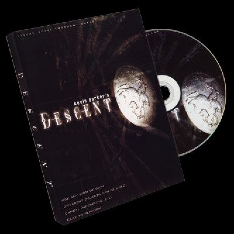 画像1: ＜ほぼ新品>ガラステーブルの貫通「DESCENT」 (1)