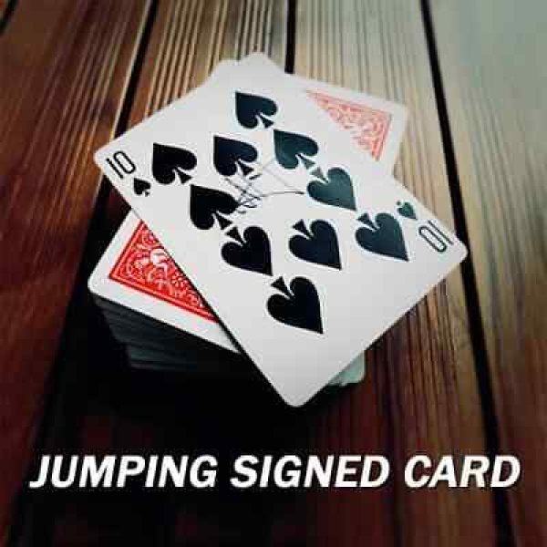 画像1: 裏表サインカードが一番上に「JUMPING SIGNED CARD」 (1)