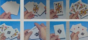 画像1: ㌽+＜チャリティ＞レアなよう、ファンするたびにトランプが変わる「カメレオンカード」 (1)