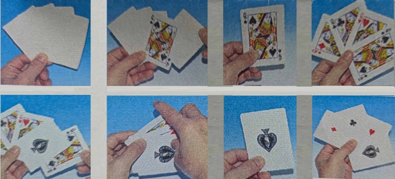 画像1: ＜チャリティ＞レアなよう、ファンするたびにトランプが変わる「カメレオンカード」 (1)