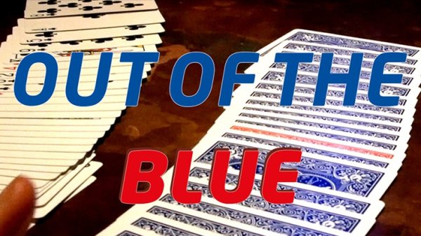 画像1: ㌽+＜ほぼ新品＞ 簡単 でわかりやすい系トランプ「OUT OF THE BLUE」 (1)