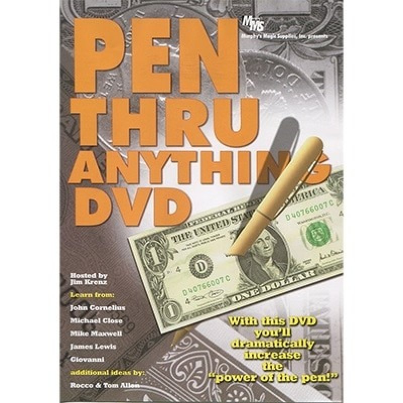 画像1: ＜ほぼ新品＞ペン貫通の集大成「PEN THRU  ANYTHING」 (1)