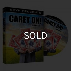 画像1: ＜ほぼ新品＞廃盤？超絶技法ではないほうのマニアックトランプ集「CAREY ON!」 (1)
