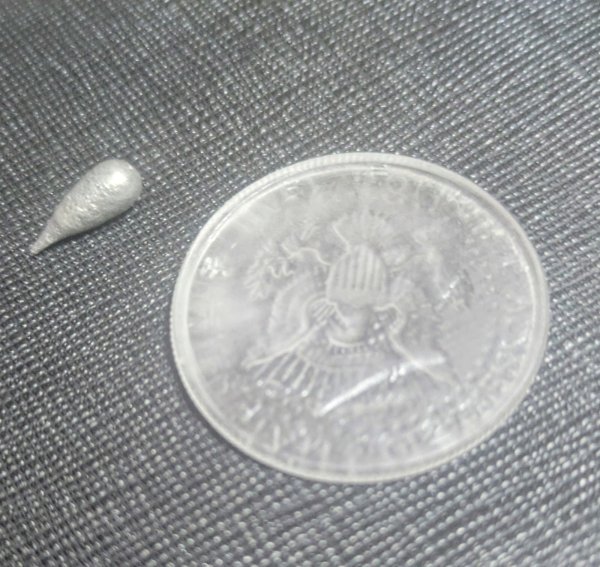 画像1: ＜ほぼ新品＞ハーフダラーが透明に「シルバーエクストラクション」 (1)