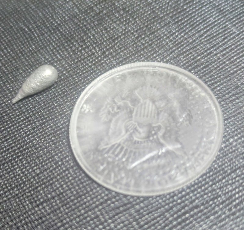 画像1: ＜ほぼ新品＞ハーフダラーが透明に「シルバーエクストラクション」 (1)