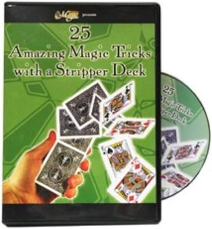 画像1: ＜ほぼ新品＞台形のアレ「25 AMAZING MAGIC TRICKS WITH STRIPPER DECK」 (1)