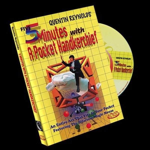 画像1: ＜ほぼ新品＞ハンカチだけでショー！おまけ付き「5MINUTES A POCKET HANDKERCHIEF」 (1)
