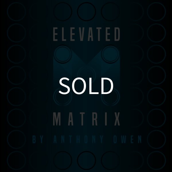 画像1: ＜ほぼ新品＞コインに触れないマトリックス「ELEVATED MATRIX」 (1)
