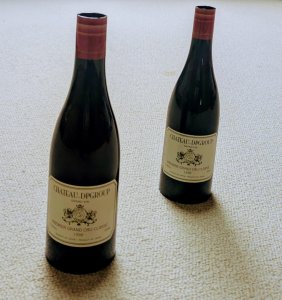 画像1: ＜ほぼ新品＞子供にもわかりやすいサロンネタ「DPG グラスとワインボトル」 (1)