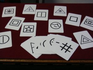 画像1: ＜ほぼ新品＞超簡単ESPカード「テレパシーミステリー」 (1)