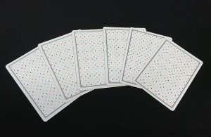 画像2: ＜ほぼ新品＞ESPカードの色当てバージョン「6 COLOR CARDS」 (2)