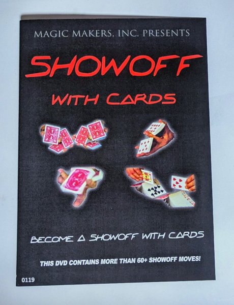 画像1: ㌽+＜廃盤？＞初心者入門から上級者まで 面白トランプさばき 「SHOWOFF with cards」 (1)