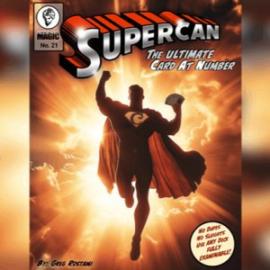 画像1: ＜ほぼ新品＞字幕付き 超面白原理 好きな数字の枚数目「SUPERCAN」 (1)