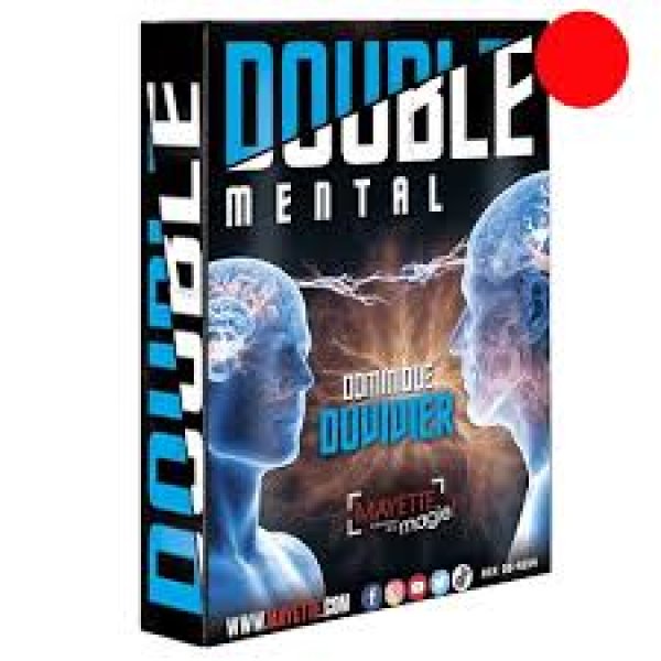 画像1: ＜ほぼ新品＞字幕・観客とマジシャンのトランプがデックの中で 隣合わせで予言 ・・・更に「Double　Mental」 (1)
