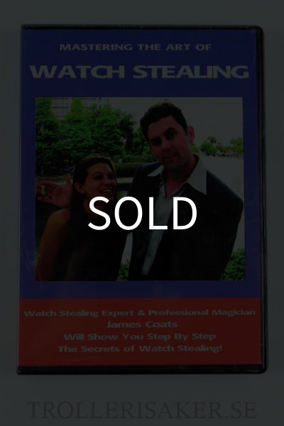 画像1: ＜ほぼ新品＞字幕・ 腕時計スチール 「WATCH STEALING」 (1)