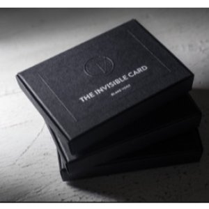 画像1: ㌽+＜ほぼ新品＞字幕・ 曰く付き 透明4つ折りトランプ「THE INVISIBLE CARD」 (1)