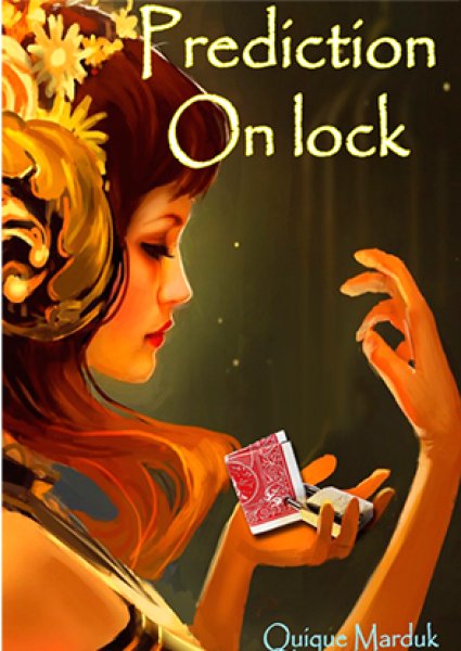 画像1: ＜ほぼ新品＞ 好みが分かれそう キーホルダーの予言「PREDICTION ON LOCK」 (1)