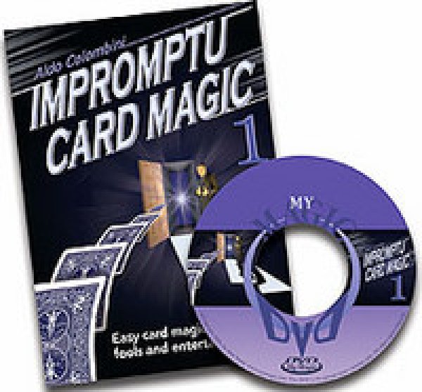 画像1: ＜ほぼ新品＞字幕・面白 セルフワーキングたーーっぷり 「IMPROMPTU​CARD MAGIC vol.1」 (1)