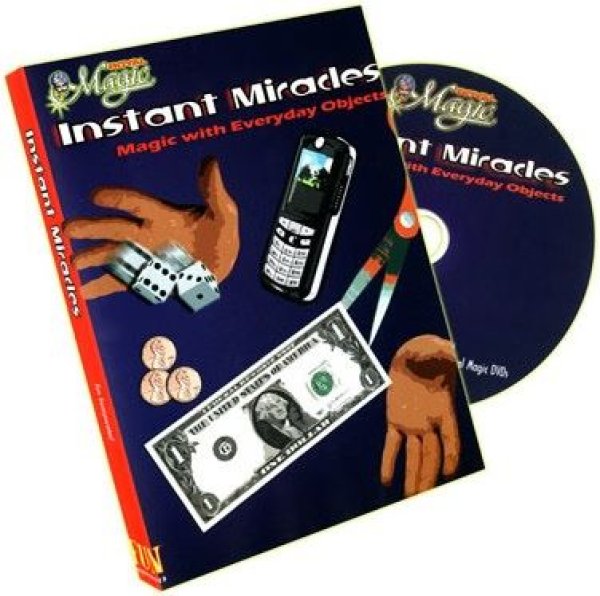画像1: ＜ほぼ新品＞字幕・ とてもいい 「IINSTANT MIRACLES MAGIC WITH EVERYDAY OBJECTS」 (1)