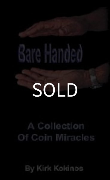 画像1: ＜ほぼ新品＞字幕・テクニックではない 斬新すぎるコイン 「BARE HANDED」 (1)