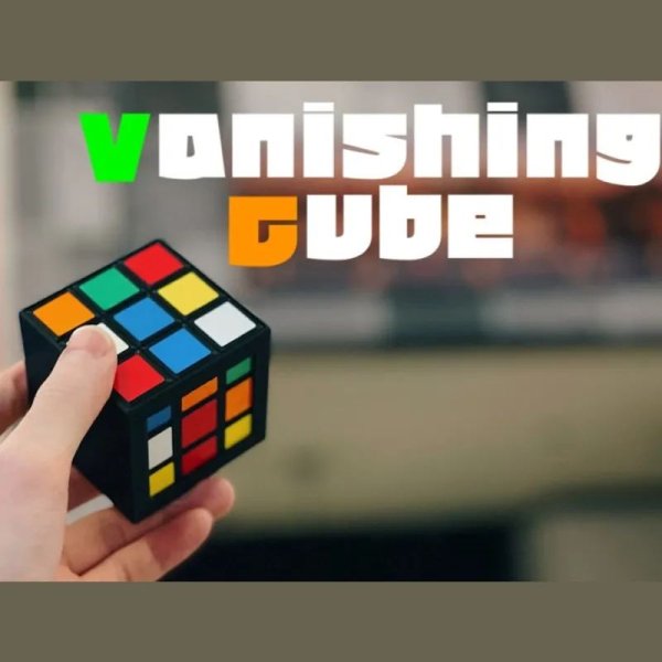 画像1: ＜ほぼ新品＞字幕・ 揃う消える超簡単キューブ 「VANISHING CUBE」 (1)