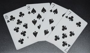 画像5: ＜ほぼ新品＞ 謎のトランプ 「DONNNA USA GOLD PLAYNG CARDS」 (5)