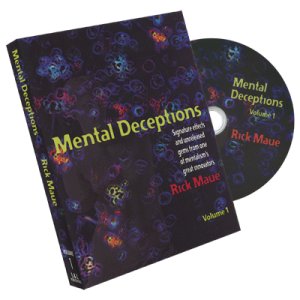 画像1: ＜ほぼ新品＞字幕・ 個性が段違いのメンタルマジックショー 「MENTAL DECEPTIONS vol.1+2set」 (1)