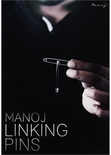 画像1: ＜ほぼ新品＞字幕・ 安全ピン貫通 「MANOJ LINKING PINS」 (1)