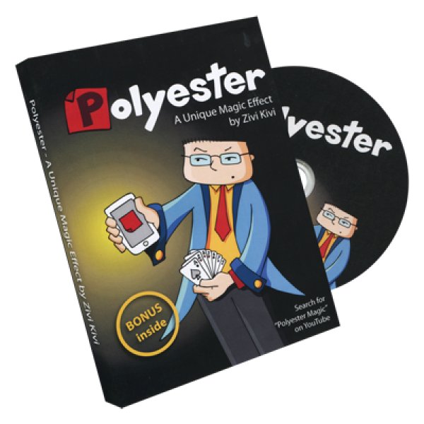 画像1: 神＜ほぼ新品＞字幕・ シールに文字が現れて当たる 「POLYESTER」 (1)