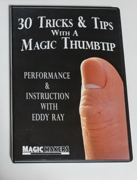 画像1: ＜ほぼ新品＞字幕・ サムチップ解説 「30 TRICKS&TIPS WITH A MAGIC THUMBTIP」 (1)