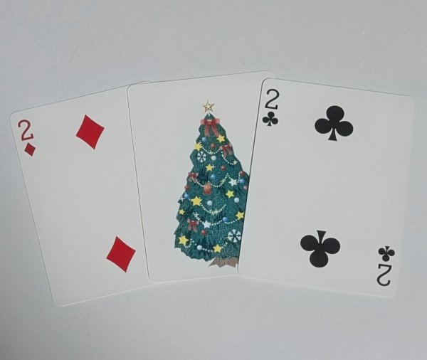 画像1: 神＜ほぼ新品＞裏改めできる伸びるツリー「伸びるクリスマスツリー」 (1)