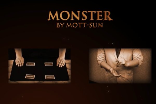 画像4: ＜ほぼ新品＞ノーギミックコインマジック「MONSTER」 (4)