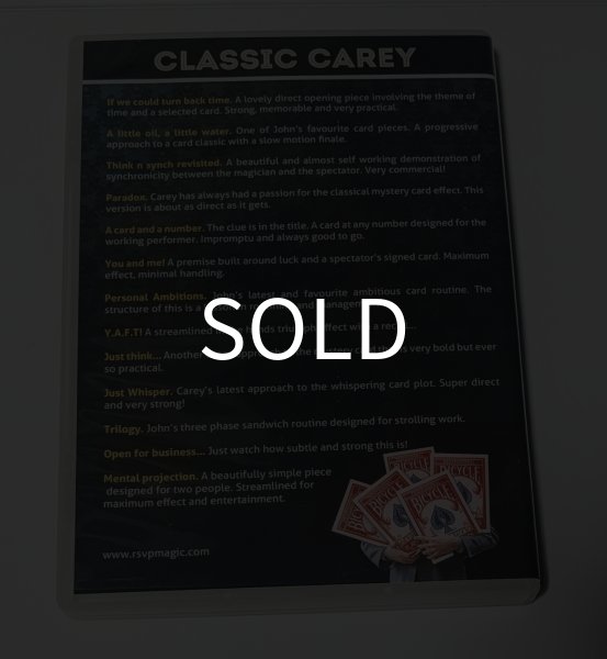 画像2: ＜ほぼ新品＞超字幕・クラシックトランプマジック好きに「CALASSIC CAREY」 (2)