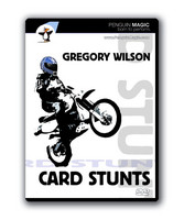＜ほぼ新品＞グレゴリーウィルソンのマジックキャッスルでのネタ「CARD STUNTS」