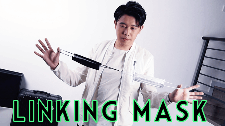 ＜ほぼ新品＞マスクを使うネタ「LINKING MASK」