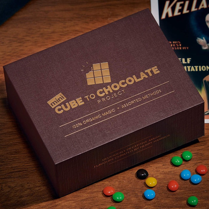 ＜ほぼ新品＞ルービックキューブがチョコレートに！「MINI CUBE TO CHOCOLATE」